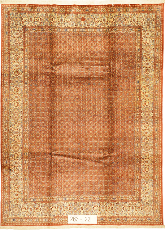 Hand knotted Oriental carpet "Meshkin" 335 x 253 - Farhadian.com