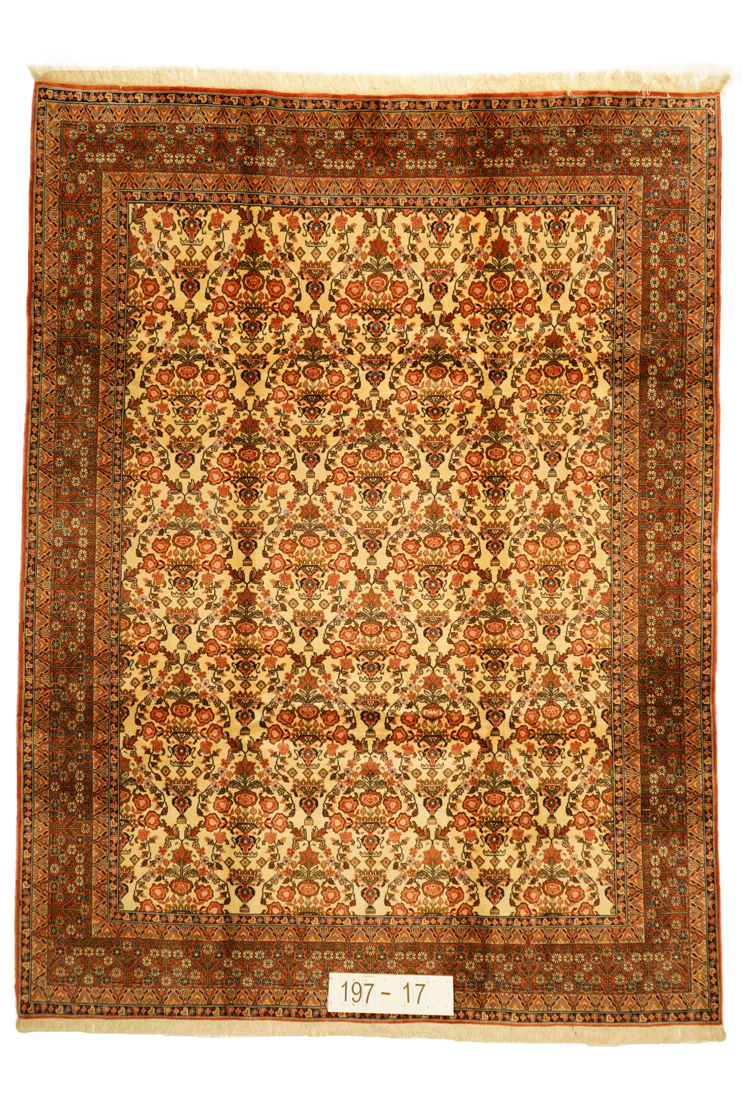Hand knotted Oriental carpet "Sirdjan" 332 x 250 cm - Farhadian.com