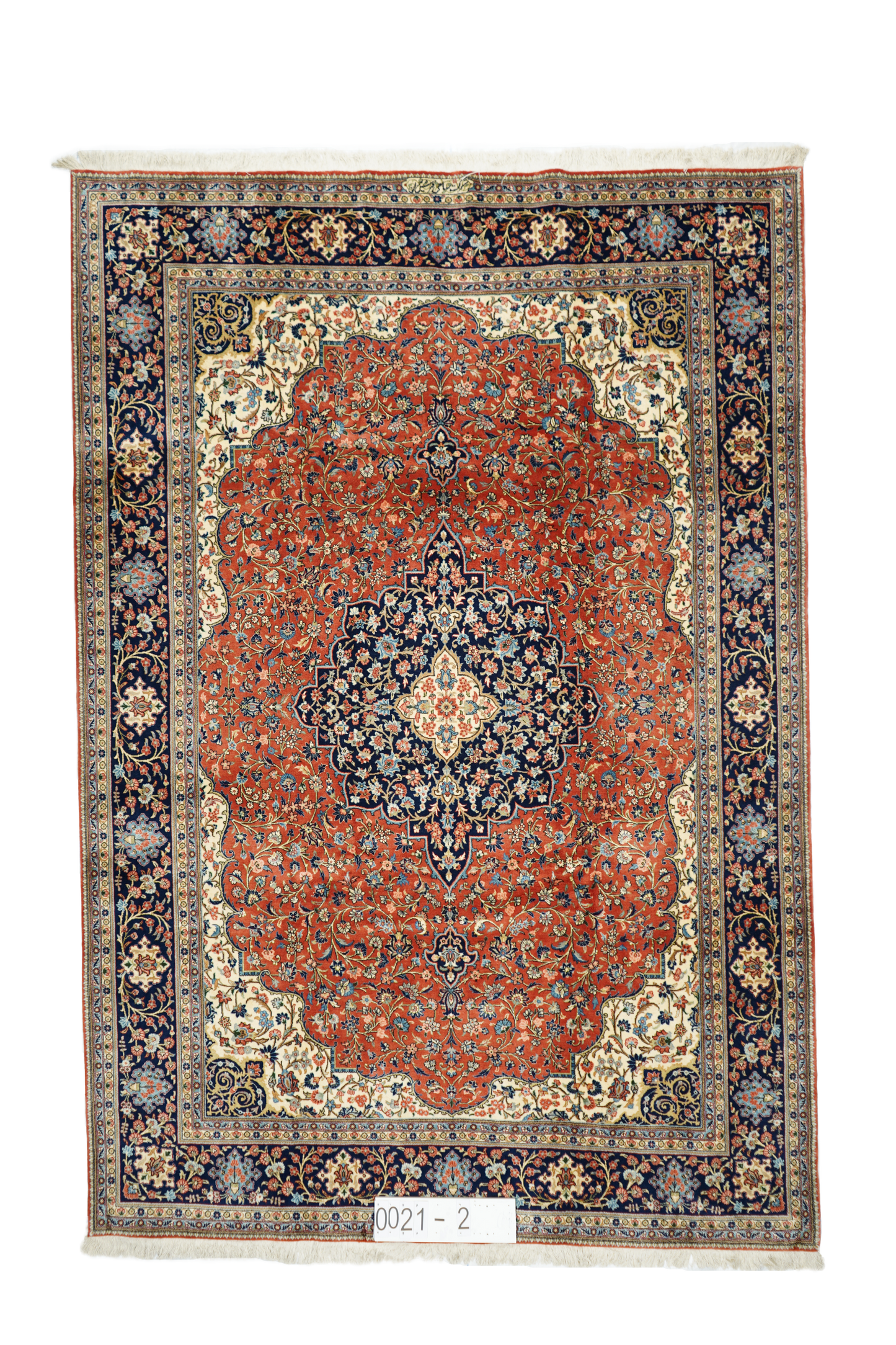 Hand knotted Oriental carpet "Keshan" 337 x 230 cm - Farhadian.com