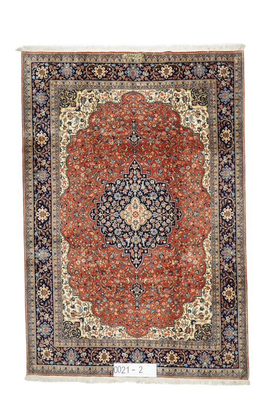 Hand knotted Oriental carpet "Keshan" 337 x 230 cm - Farhadian.com