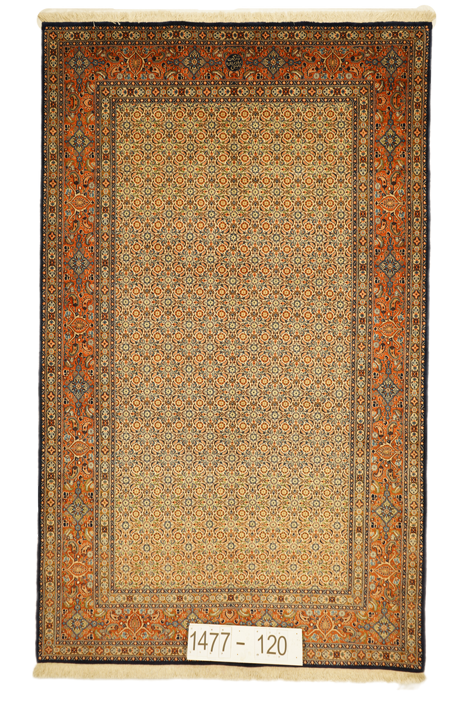 Hand knotted Oriental carpet "Dorokhsch" 251 x 153 cm - Farhadian.com