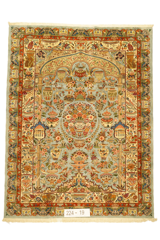 Hand knotted Oriental carpet "Kashmar" 333 x 257 cm - Farhadian.com