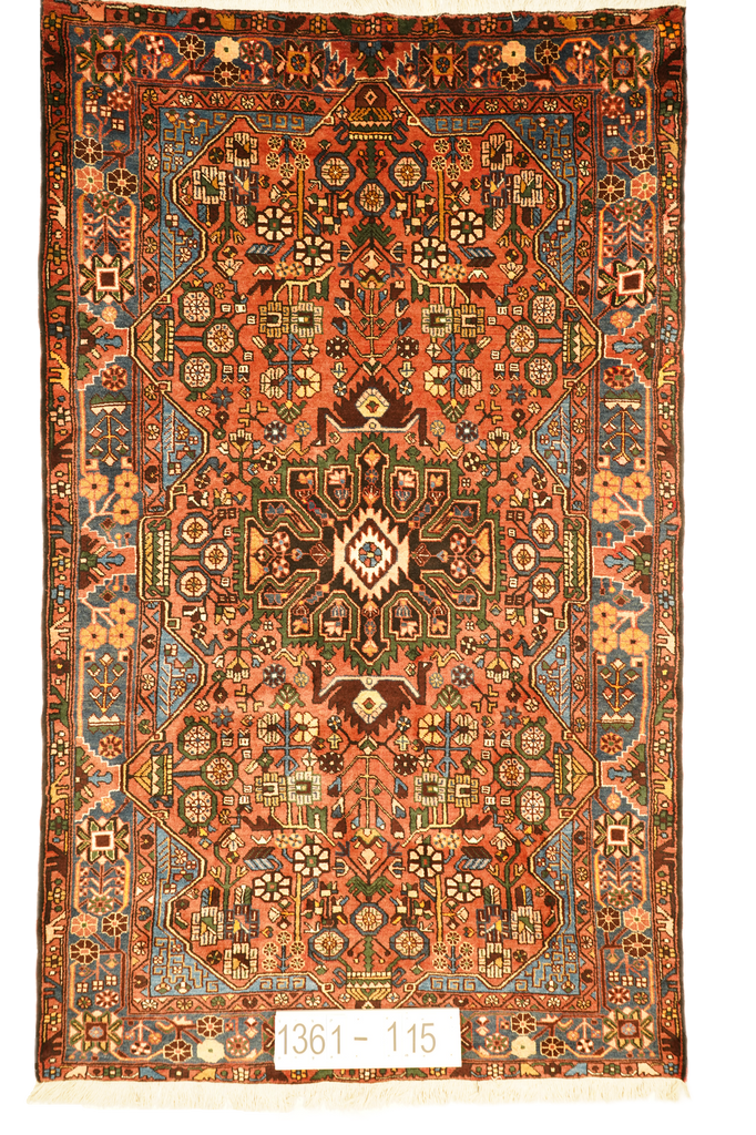 Hand knotted Oriental carpet "Nahavand" 257 x 155 cm - Farhadian.com