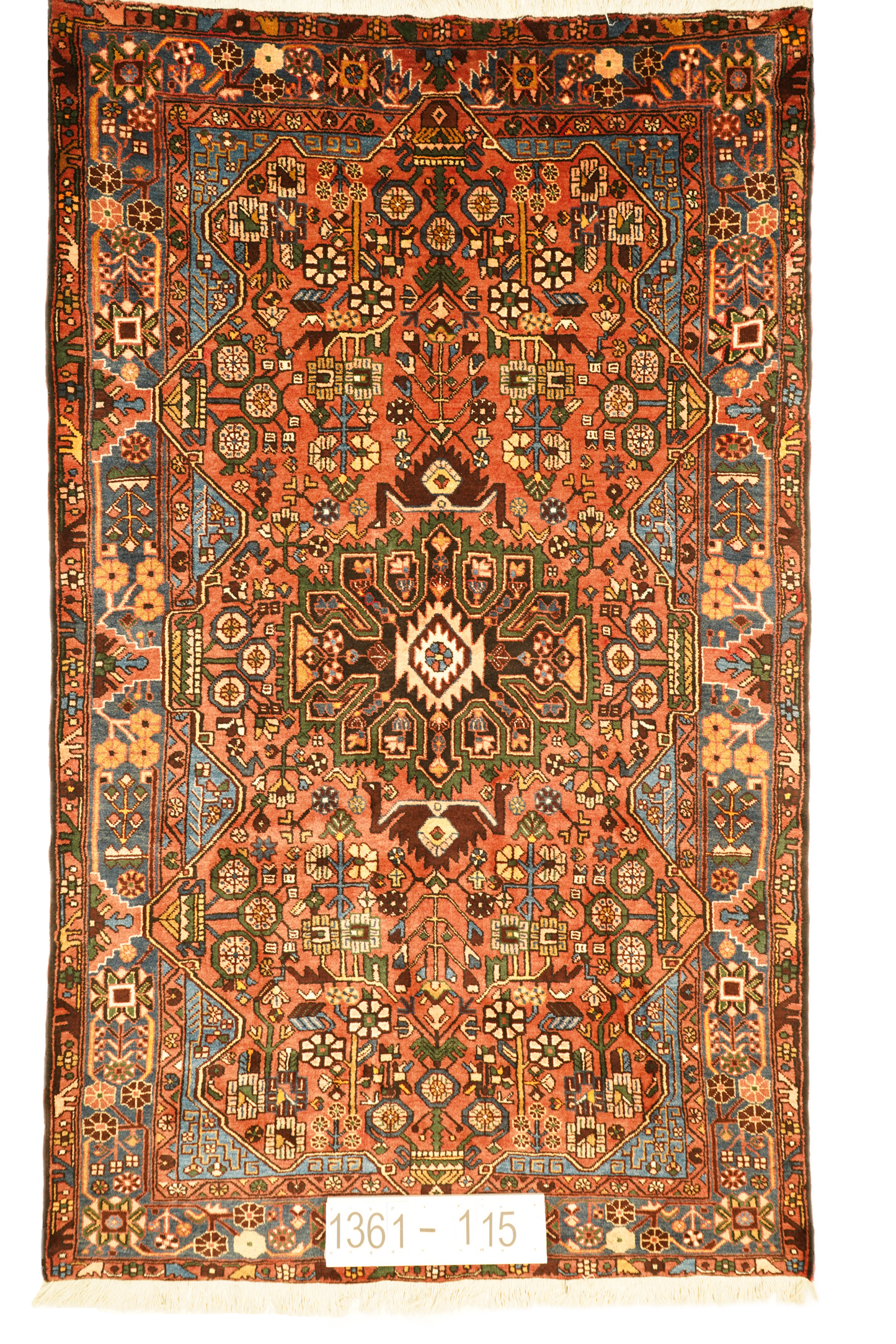 Hand knotted Oriental carpet "Nahavand" 257 x 155 cm - Farhadian.com