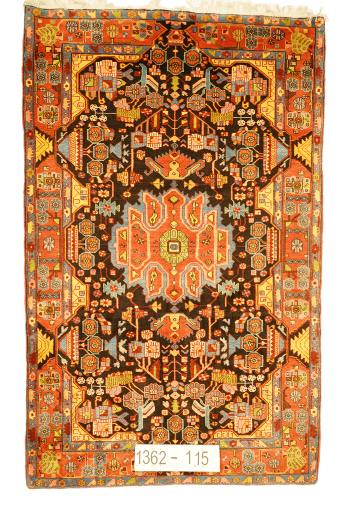 Hand knotted Oriental carpet "Nahavand" 250 x 157 cm - Farhadian.com