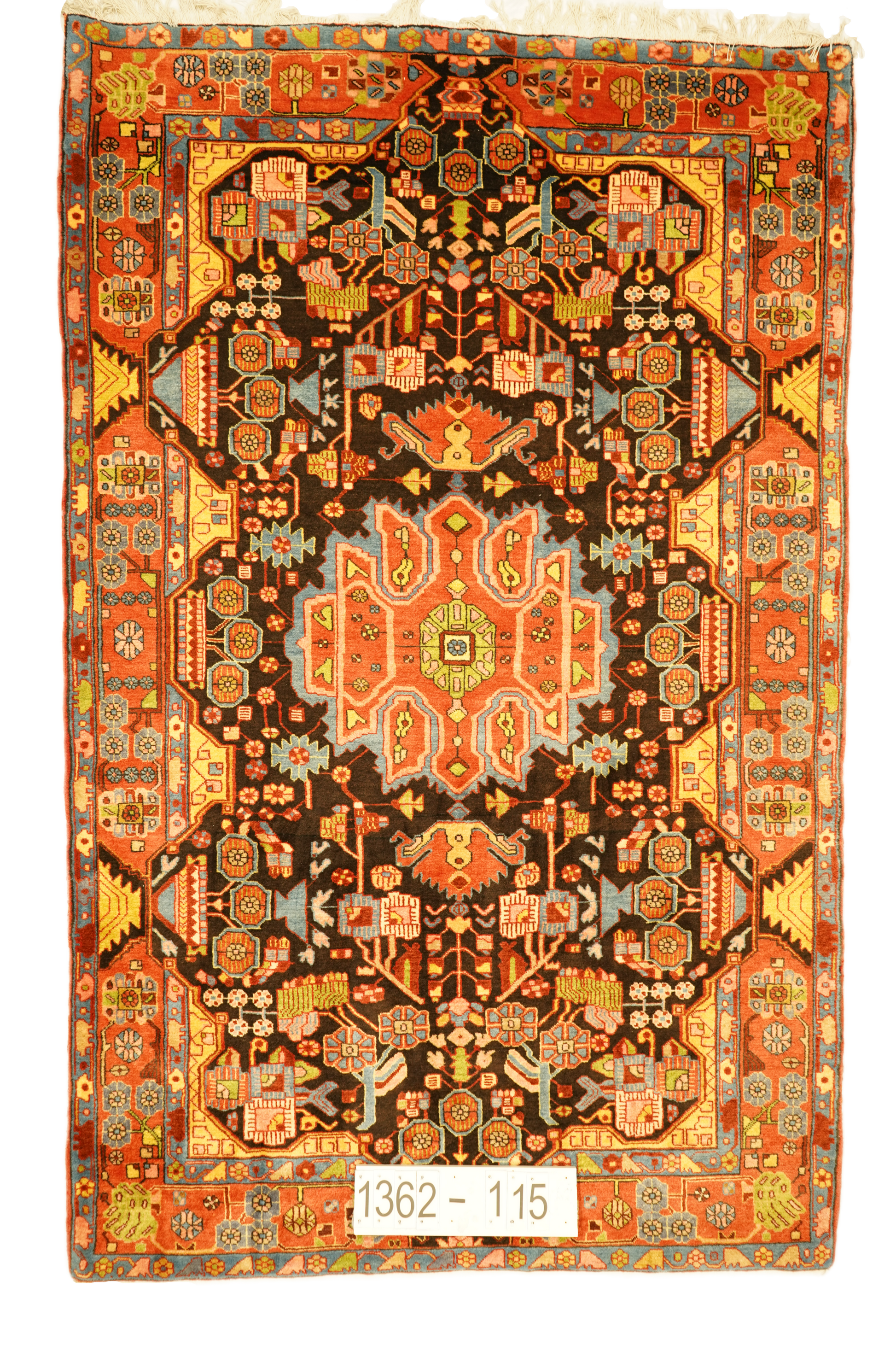 Hand knotted Oriental carpet "Nahavand" 250 x 157 cm - Farhadian.com