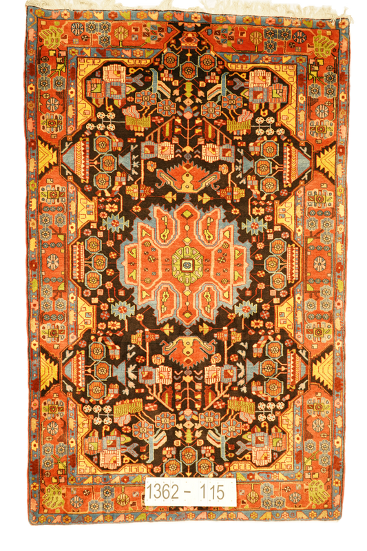 Hand knotted Oriental carpet "Nahavand" 250 x 157 cm - Farhadian.com