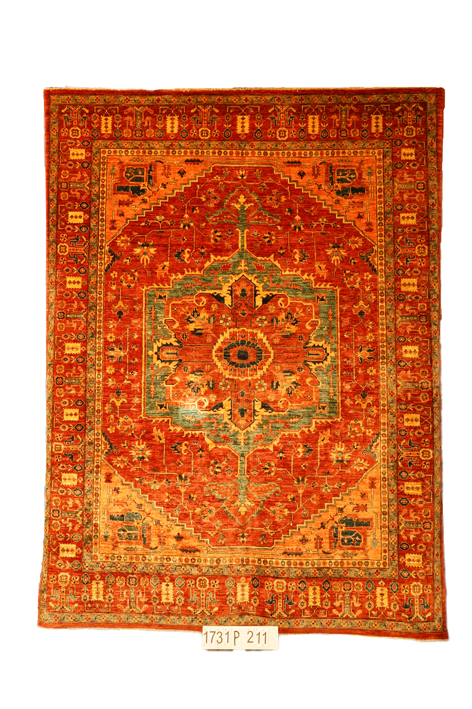 Hand knotted Oriental carpet "Ziegler" 329 x 250 cm - Farhadian.com