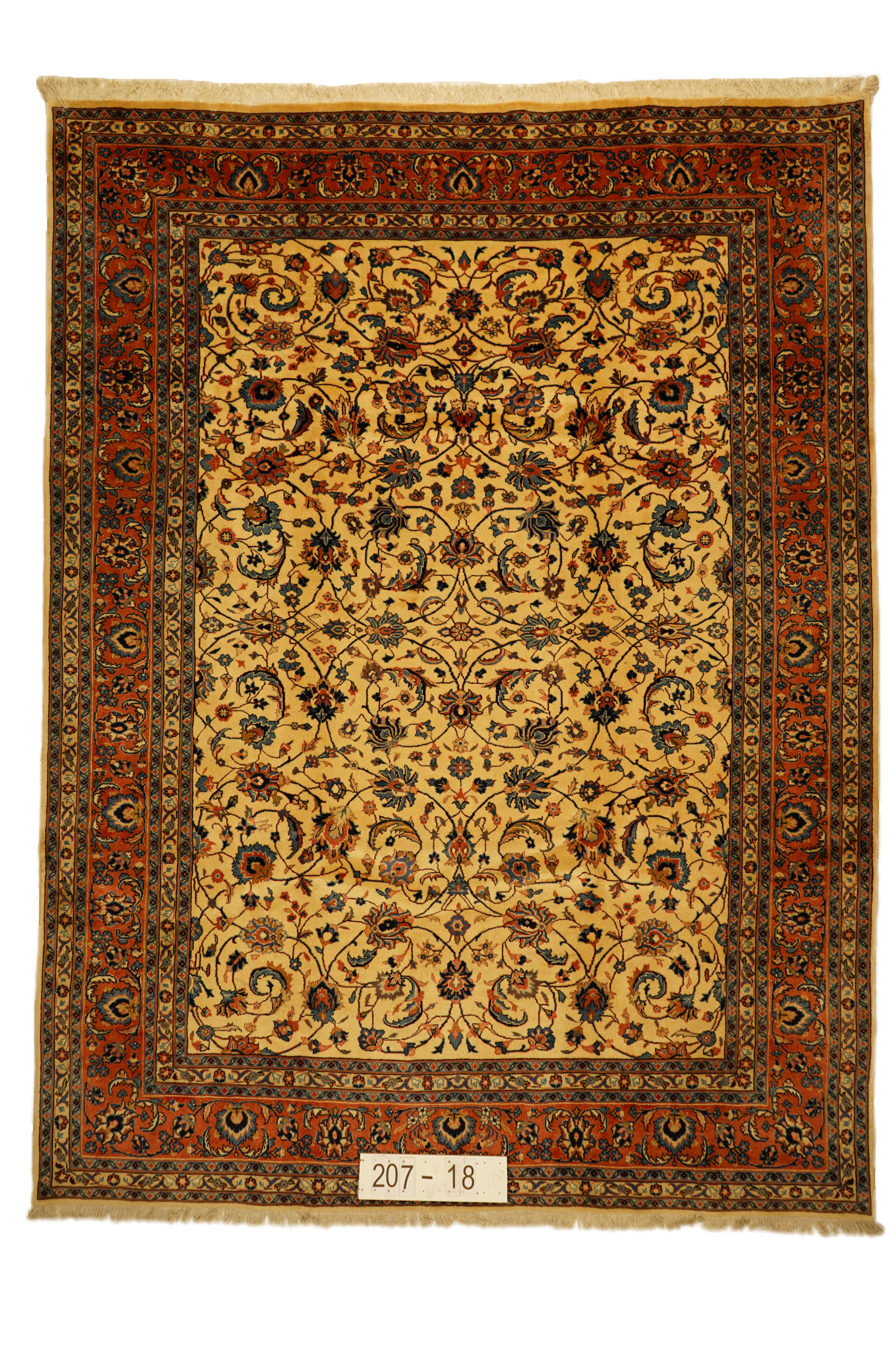 Hand knotted Oriental carpet "Meshad" 334 x 252 cm - Farhadian.com