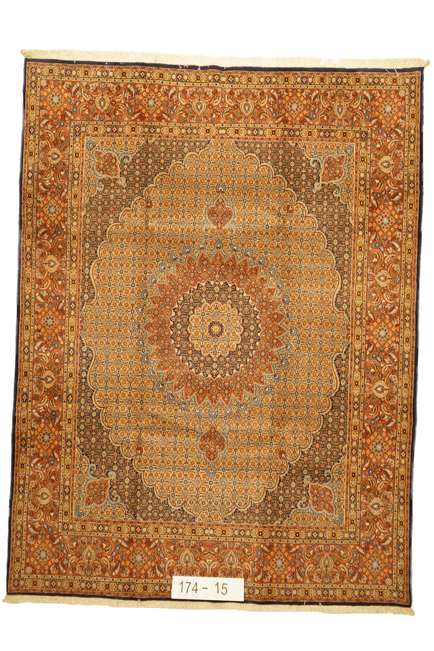 Hand knotted Oriental carpet "Dorokhsch" 332 x 250 cm - Farhadian.com