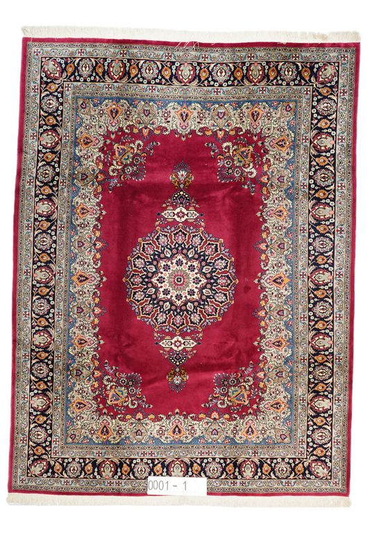 Hand knotted Oriental carpet "Kashan" 335 x 245 cm - Farhadian.com