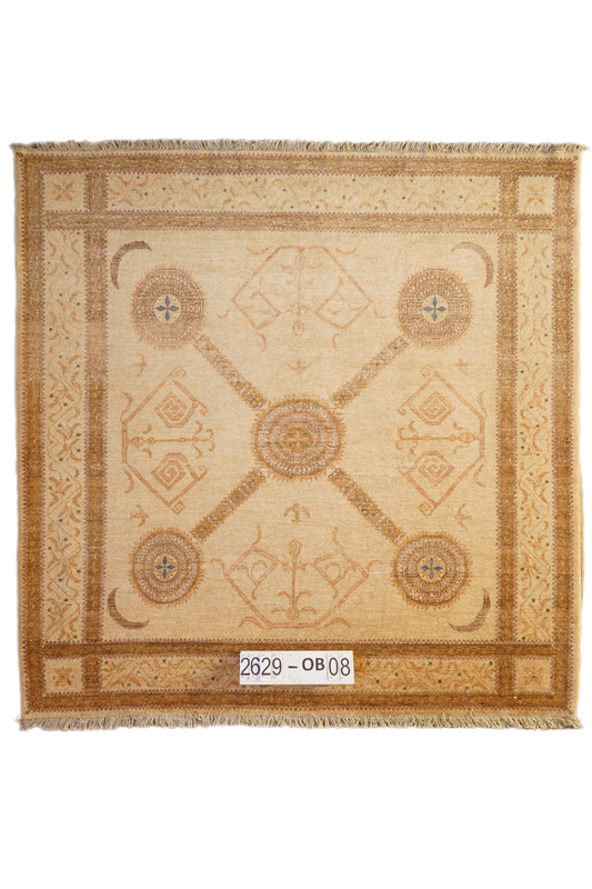 Hand knotted Oriental carpet "Ziegler" 230 x 220 cm - Farhadian.com