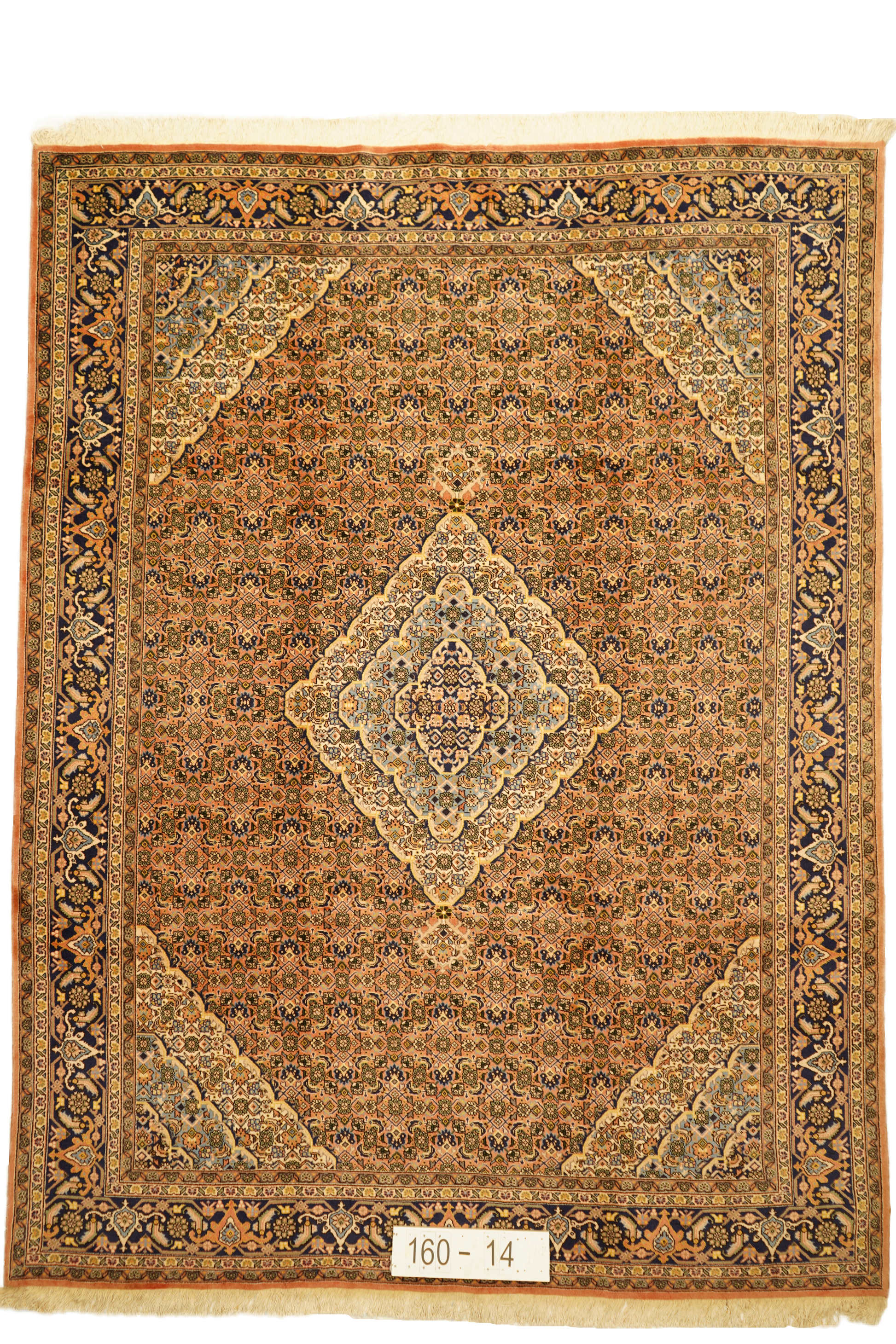 Hand knotted Oriental carpet "Meschkin" 328 x 249 cm - Farhadian.com