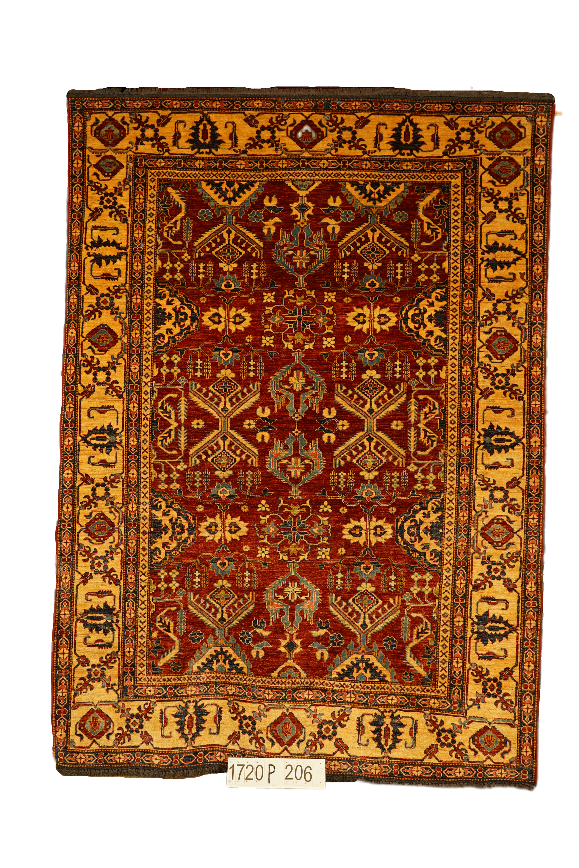 Hand knotted Oriental carpet "Chooby" 315 x 230 cm - Farhadian.com