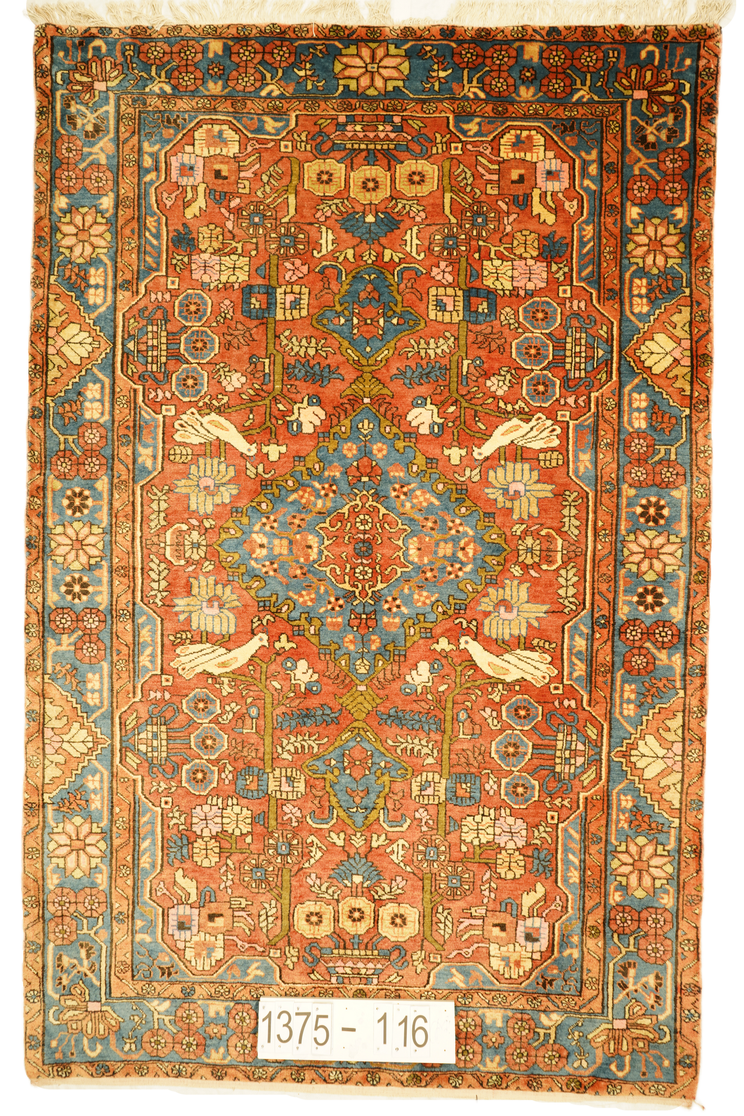 Hand knotted Oriental carpet "Nahavand" 241 x 155 cm - Farhadian.com