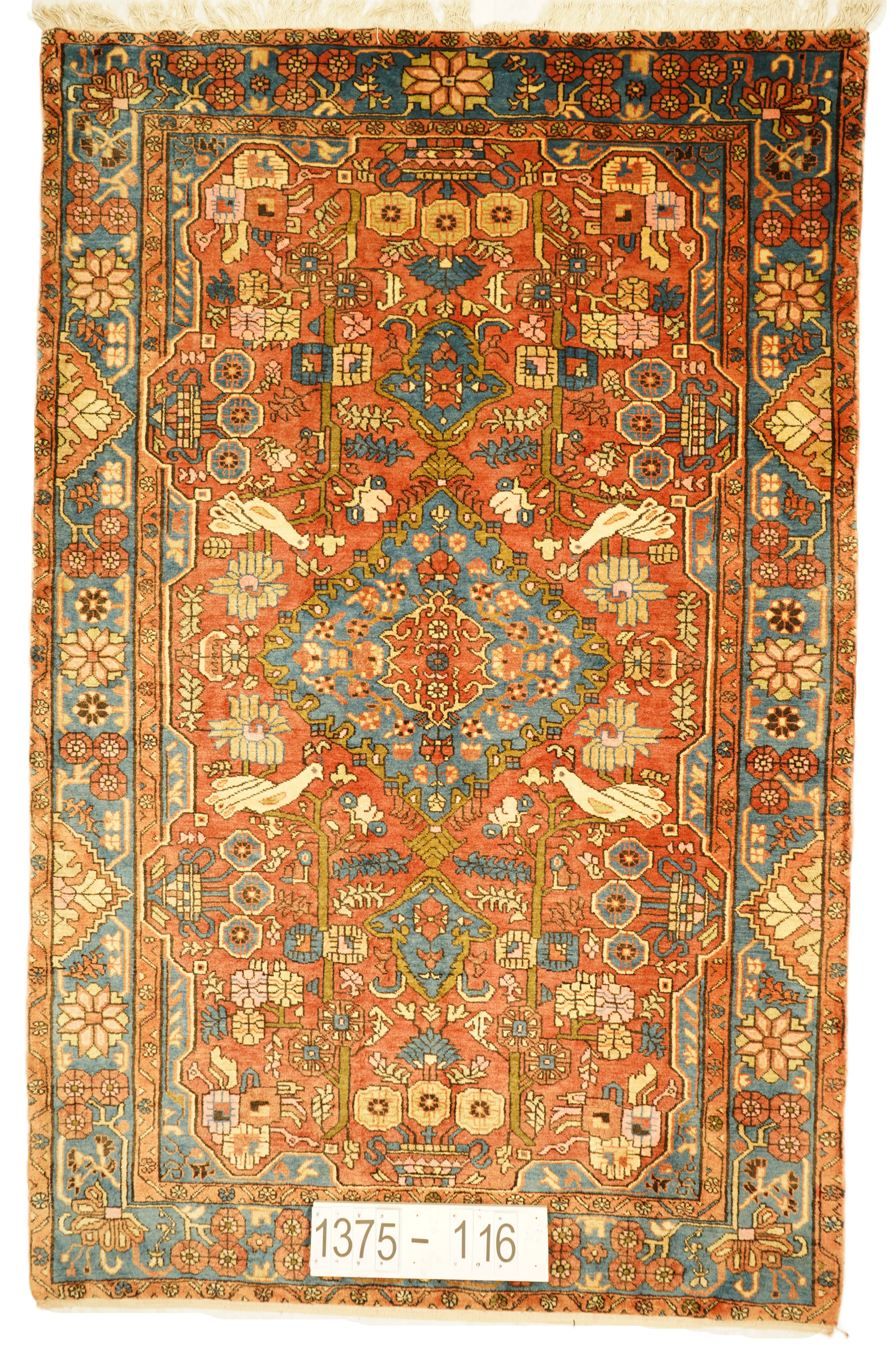 Hand knotted Oriental carpet "Nahavand" 241 x 155 cm - Farhadian.com