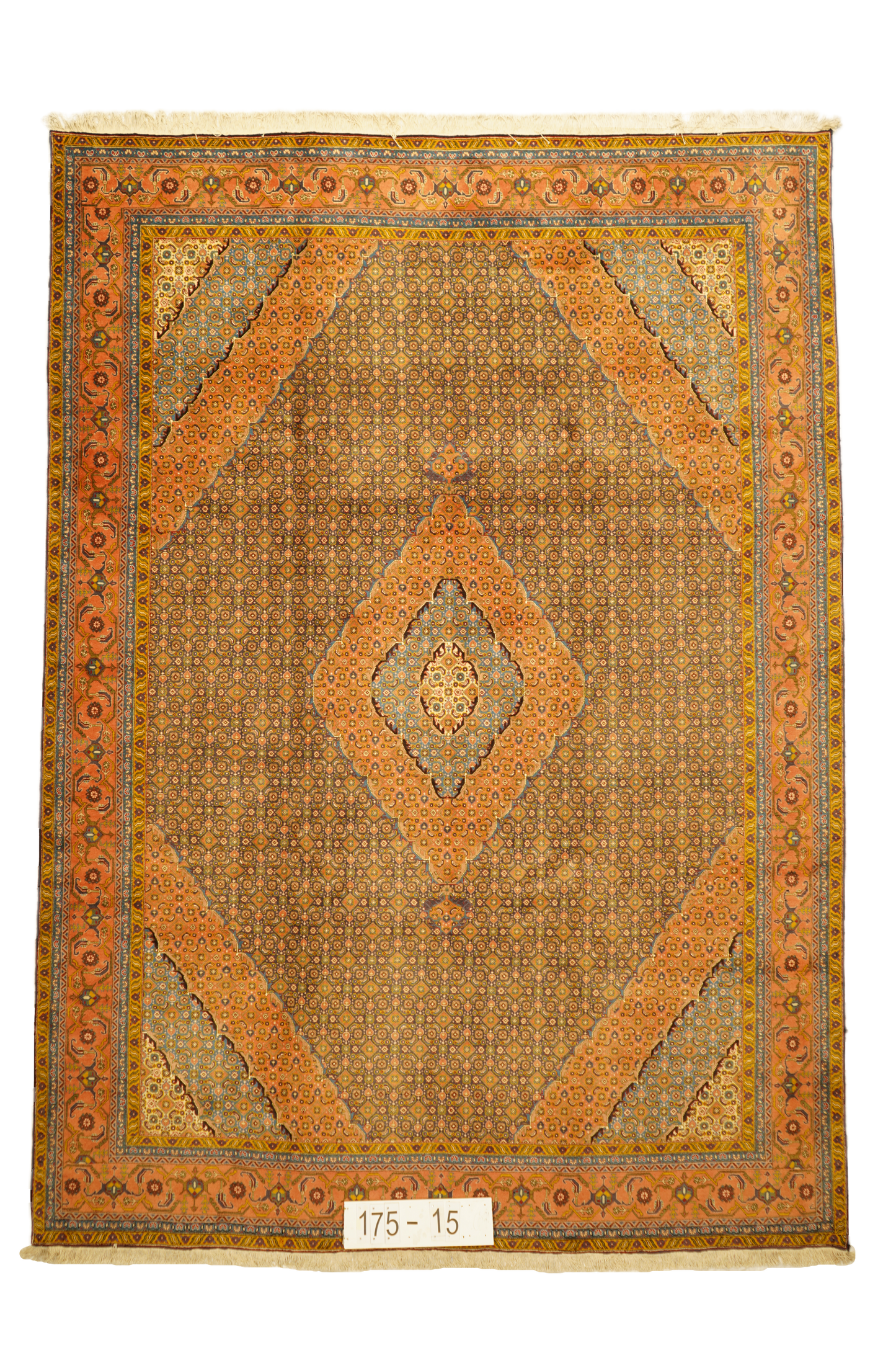 Hand knotted Oriental carpet "Ardebil" 335 x 240 cm - Farhadian.com