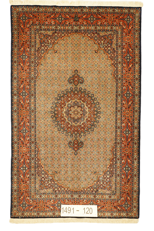 Hand knotted Oriental carpet "Dorokhsch" 258 x 158 cm - Farhadian.com