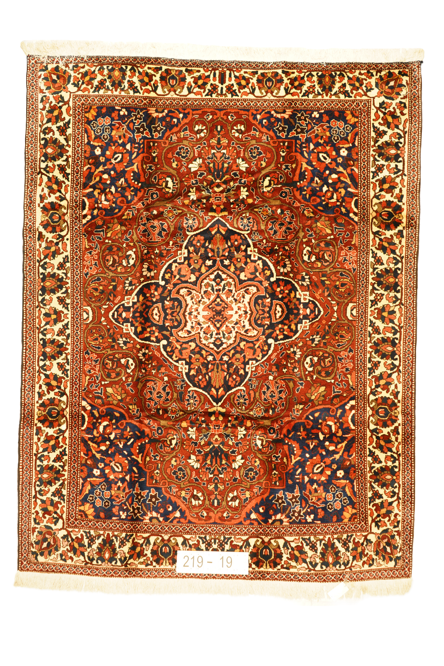 Hand knotted Oriental carpet "Shahrkord" 328 x 250 cm - Farhadian.com