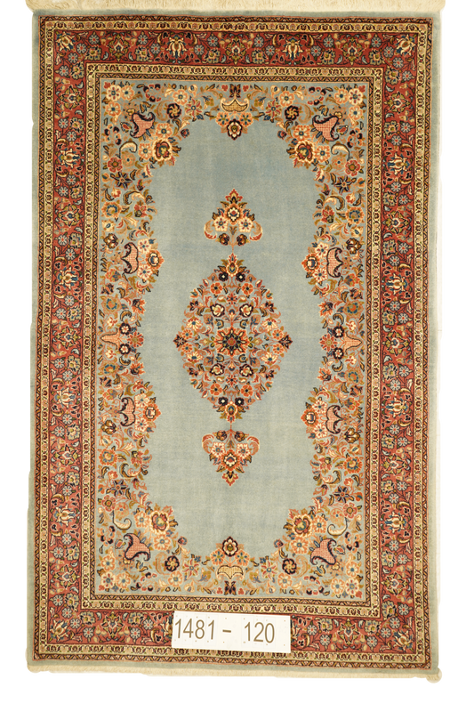 Hand knotted Oriental carpet "Sarough" 250 x 155 cm - Farhadian.com