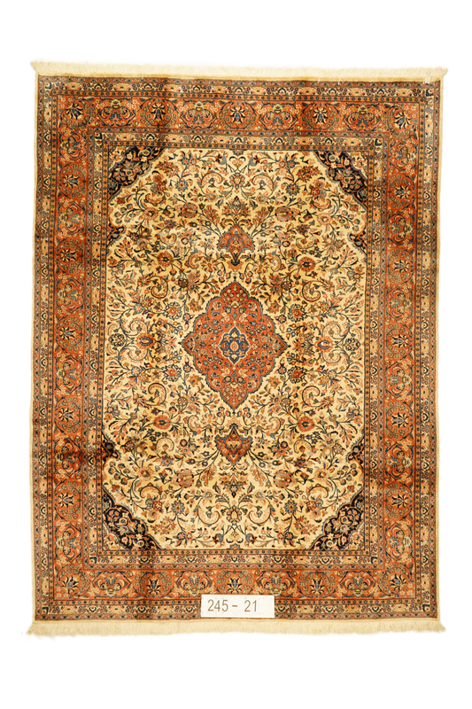 Hand knotted Oriental carpet "Dorokhsch" 329 x 245 cm - Farhadian.com
