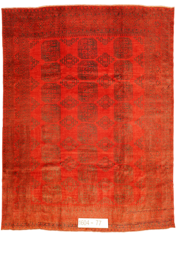 Hand knotted Oriental carpet "Afghan" 337 x 255 cm - Farhadian.com