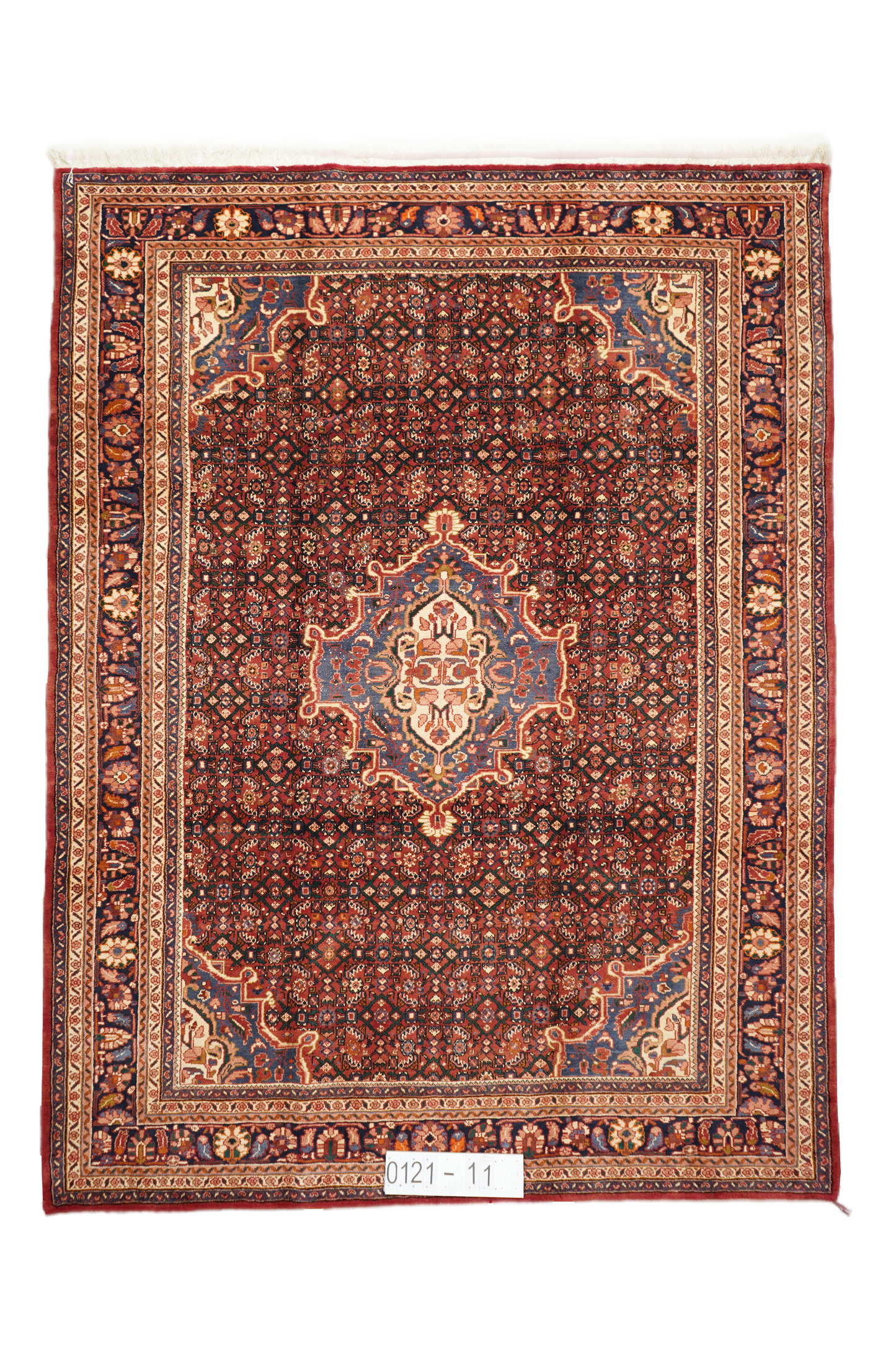 Hand knotted Oriental carpet "Hosseinabad" 335 x 258 cm - Farhadian.com