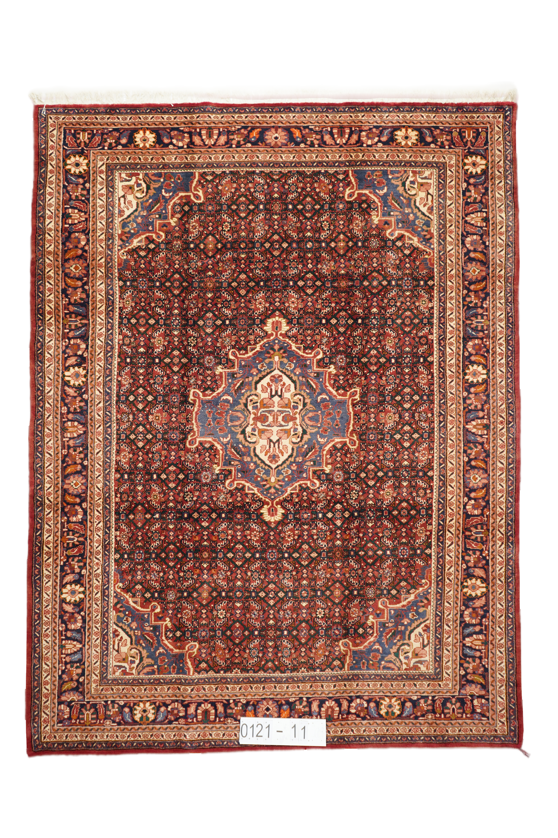 Hand knotted Oriental carpet "Hosseinabad" 335 x 258 cm - Farhadian.com