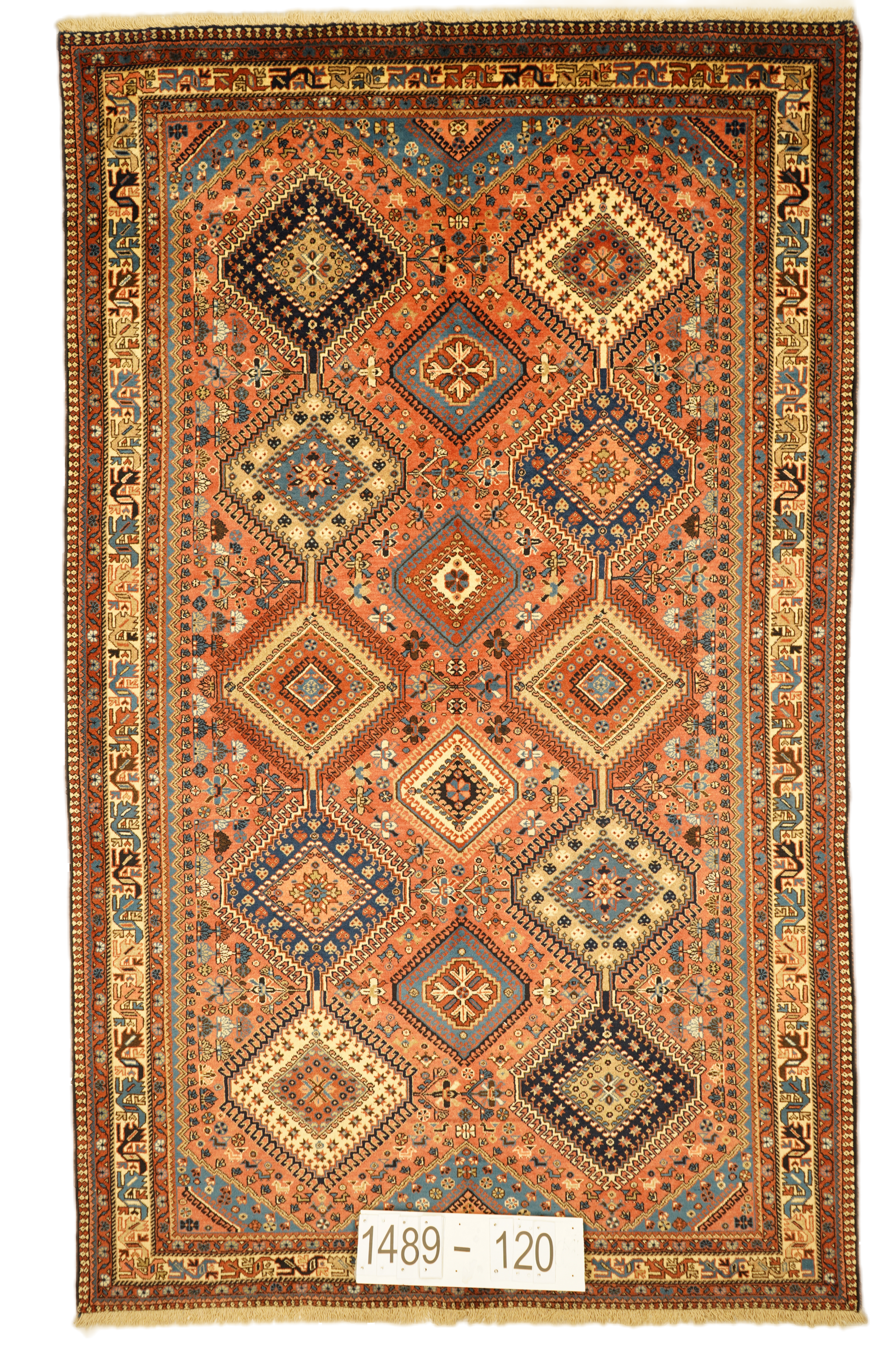 Hand knotted Oriental carpet "Yalameh" 250 x 153 cm - Farhadian.com