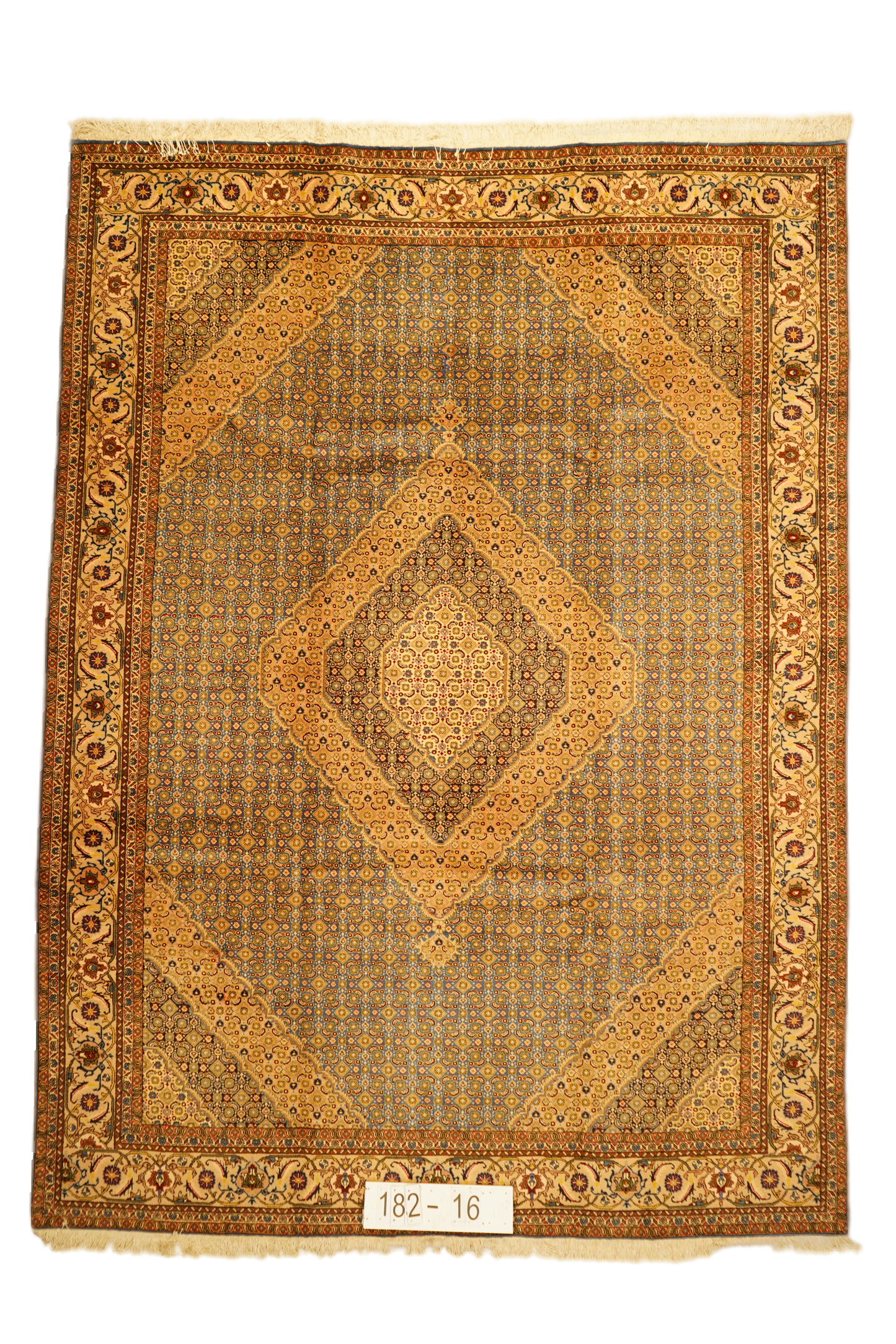 Hand knotted Oriental carpet "Meshkin" 332 x 243 cm - Farhadian.com