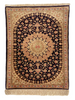 Seidenteppich aus Ghom 74 x 56cm - Farhadian.com