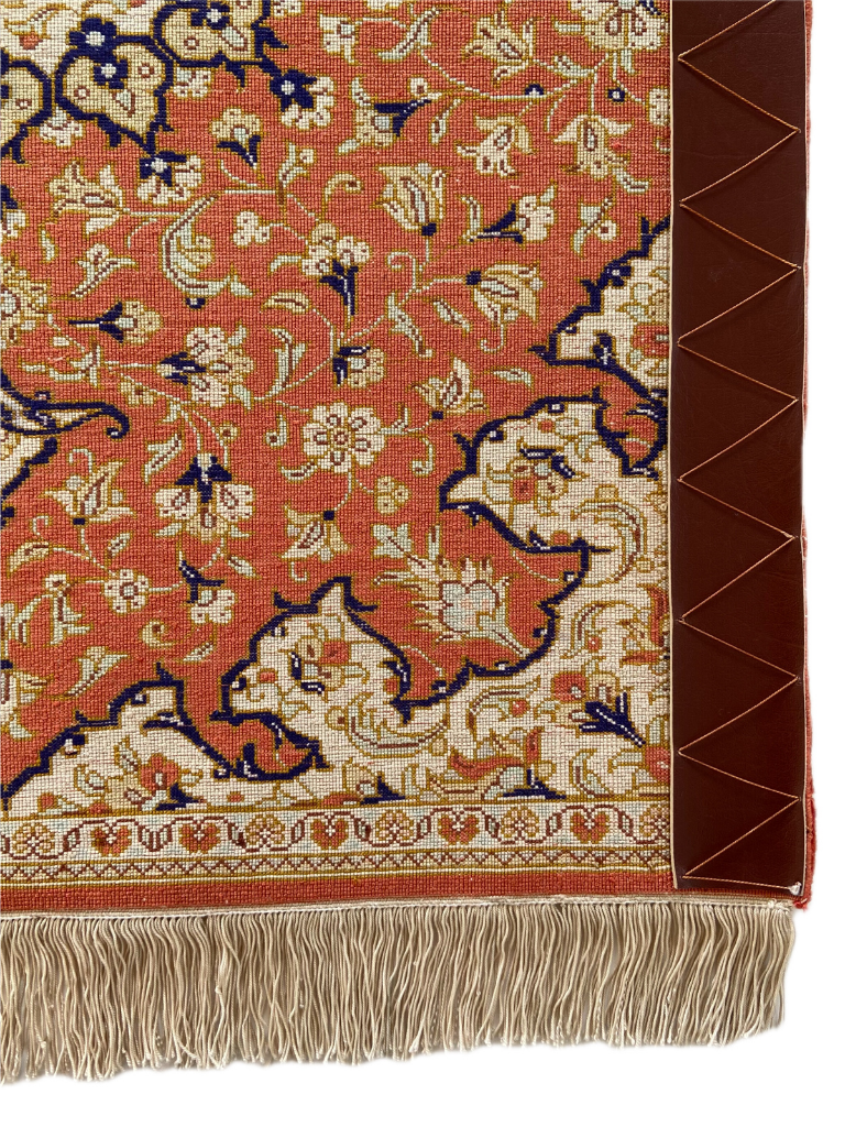 Seidenteppich aus Ghom 77 x 57cm - Farhadian.com