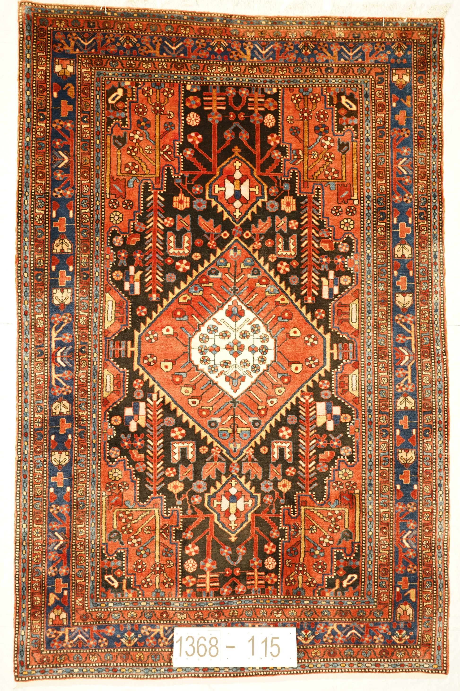 Hand knotted Oriental carpet "Sirdjan" 157 x 240 cm - Farhadian.com