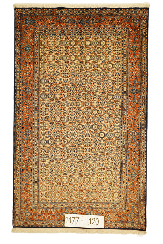 Hand knotted Oriental carpet "Dorokhsch" 251 x 153 cm - Farhadian.com