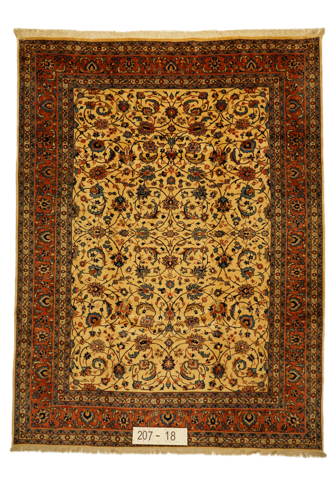Hand knotted Oriental carpet "Meshad" 334 x 252 cm - Farhadian.com