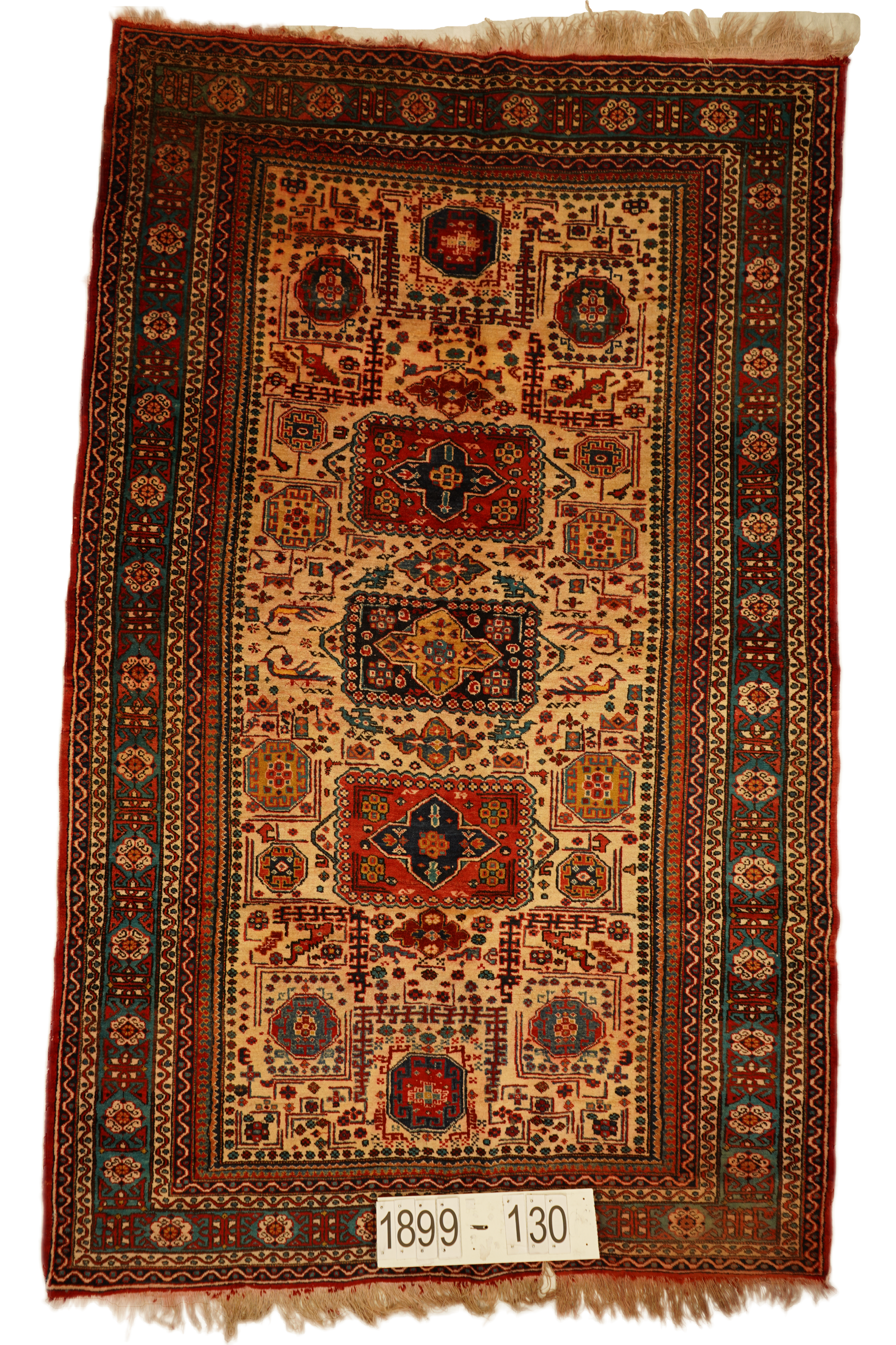 Hand knotted Oriental carpet 250 x 155 cm - Farhadian.com