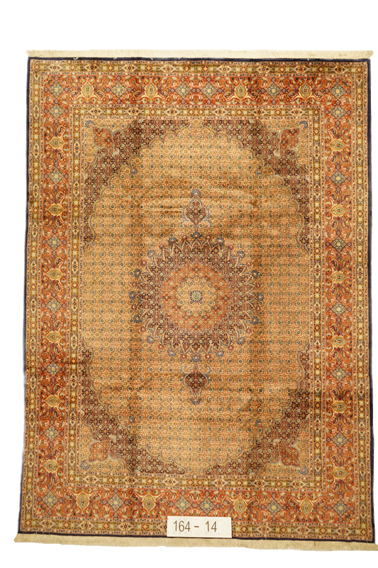 Hand knotted Oriental carpet "Dorokhsch" 335 x 244 cm - Farhadian.com