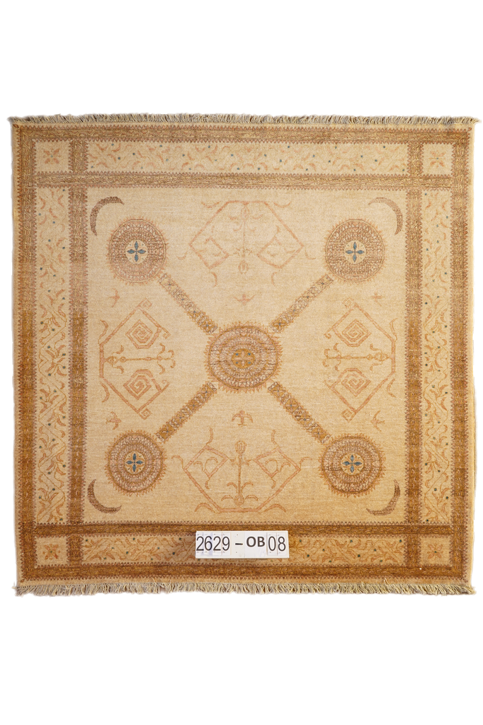 Hand knotted Oriental carpet "Ziegler" 230 x 220 cm - Farhadian.com