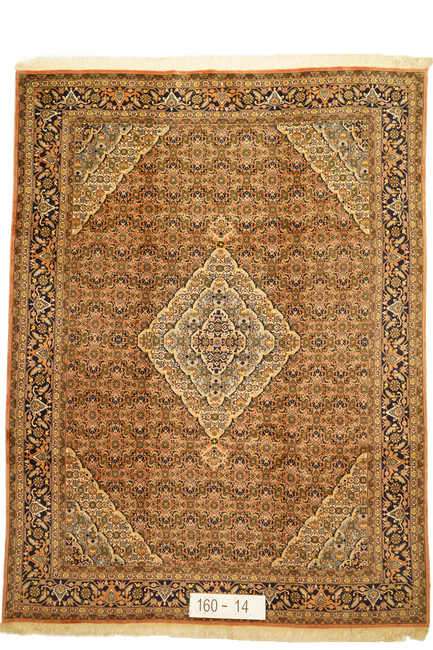 Hand knotted Oriental carpet "Meschkin" 328 x 249 cm - Farhadian.com