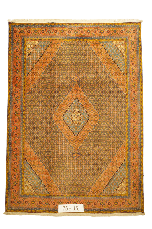 Hand knotted Oriental carpet "Ardebil" 335 x 240 cm - Farhadian.com