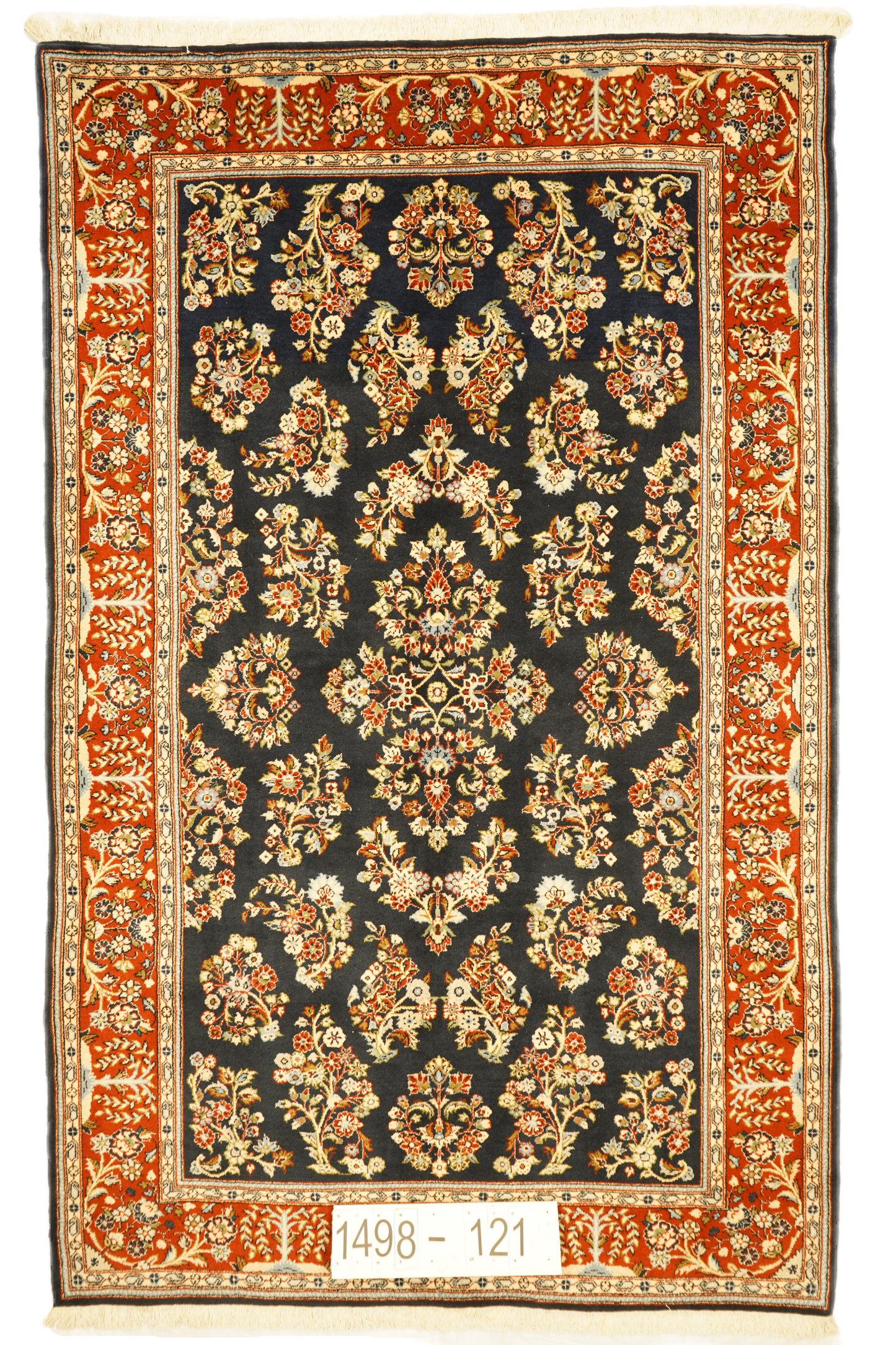 Hand knotted Oriental carpet "Sarough" 248 x 155 cm - Farhadian.com