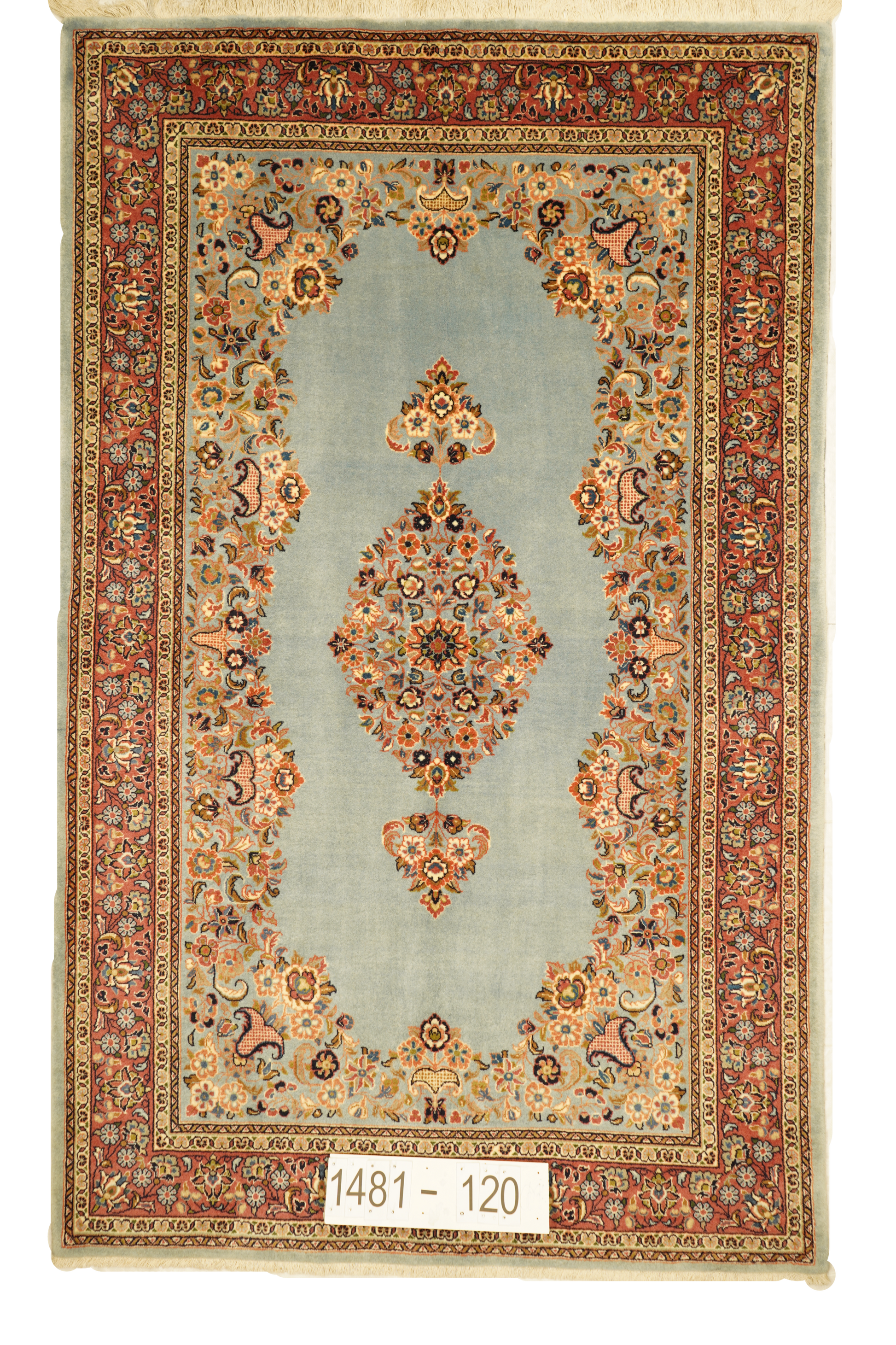 Hand knotted Oriental carpet "Sarough" 250 x 155 cm - Farhadian.com
