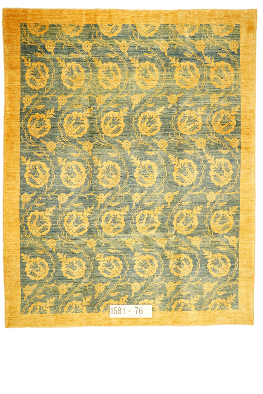Hand knotted Oriental carpet "Chooby"  326 x 260 cm - Farhadian.com